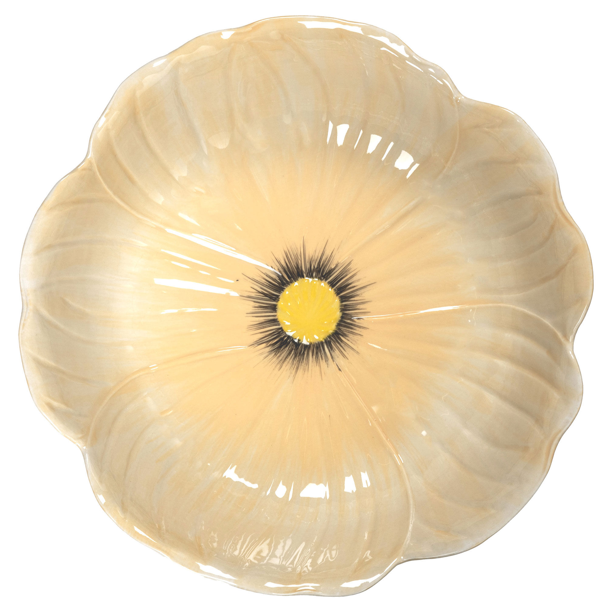 Byon Poppy kagefad på fod Ø26 cm, beige