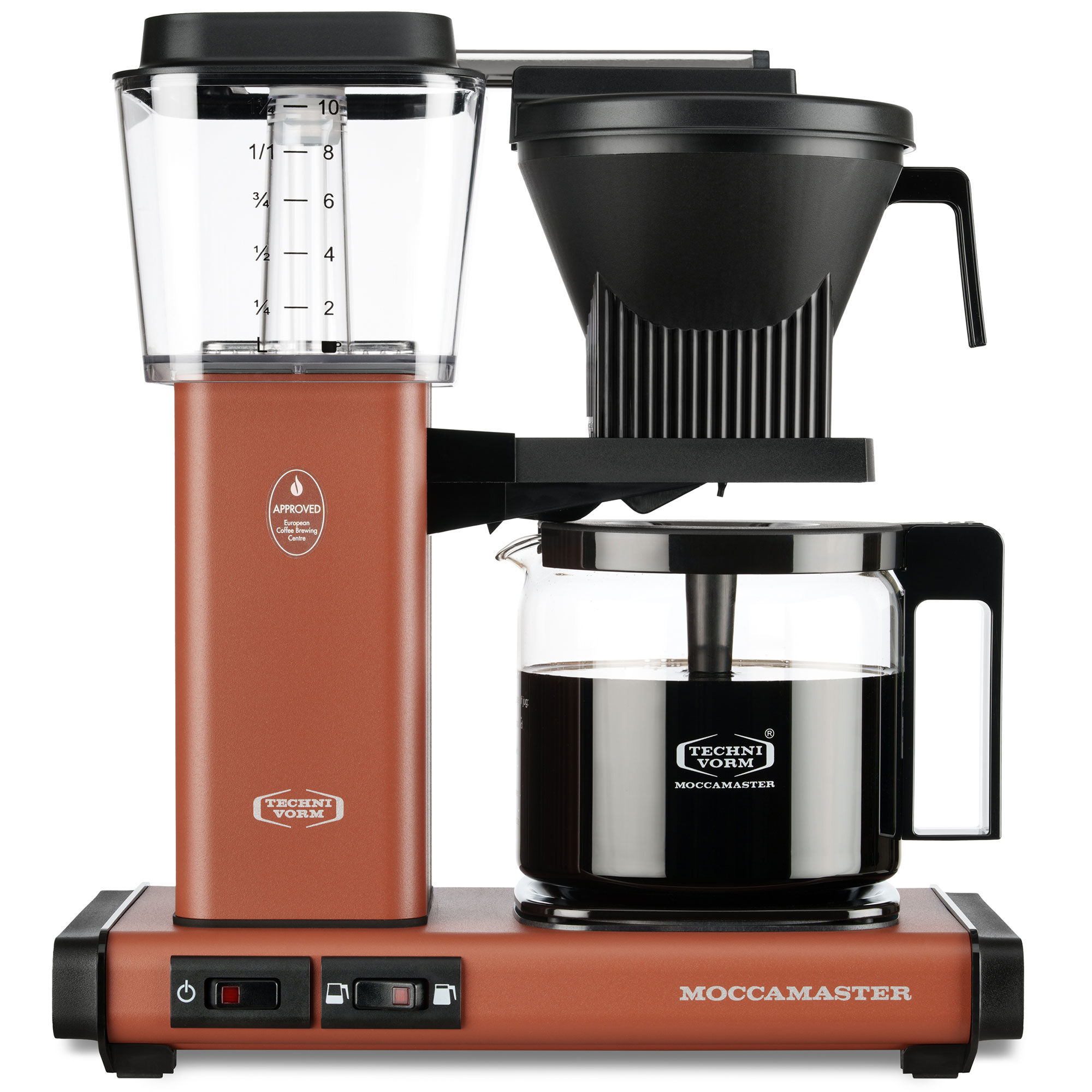 Moccamaster Optio kaffemaskine 1,25 liter, terracotta