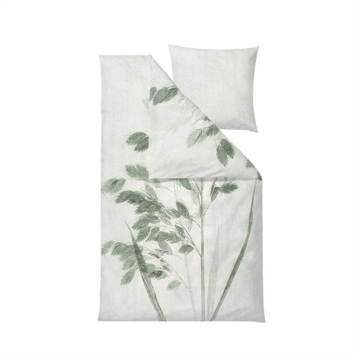 Södahl Organic Oat grass Jade green sengetøj  : Erling Christensen Møbler