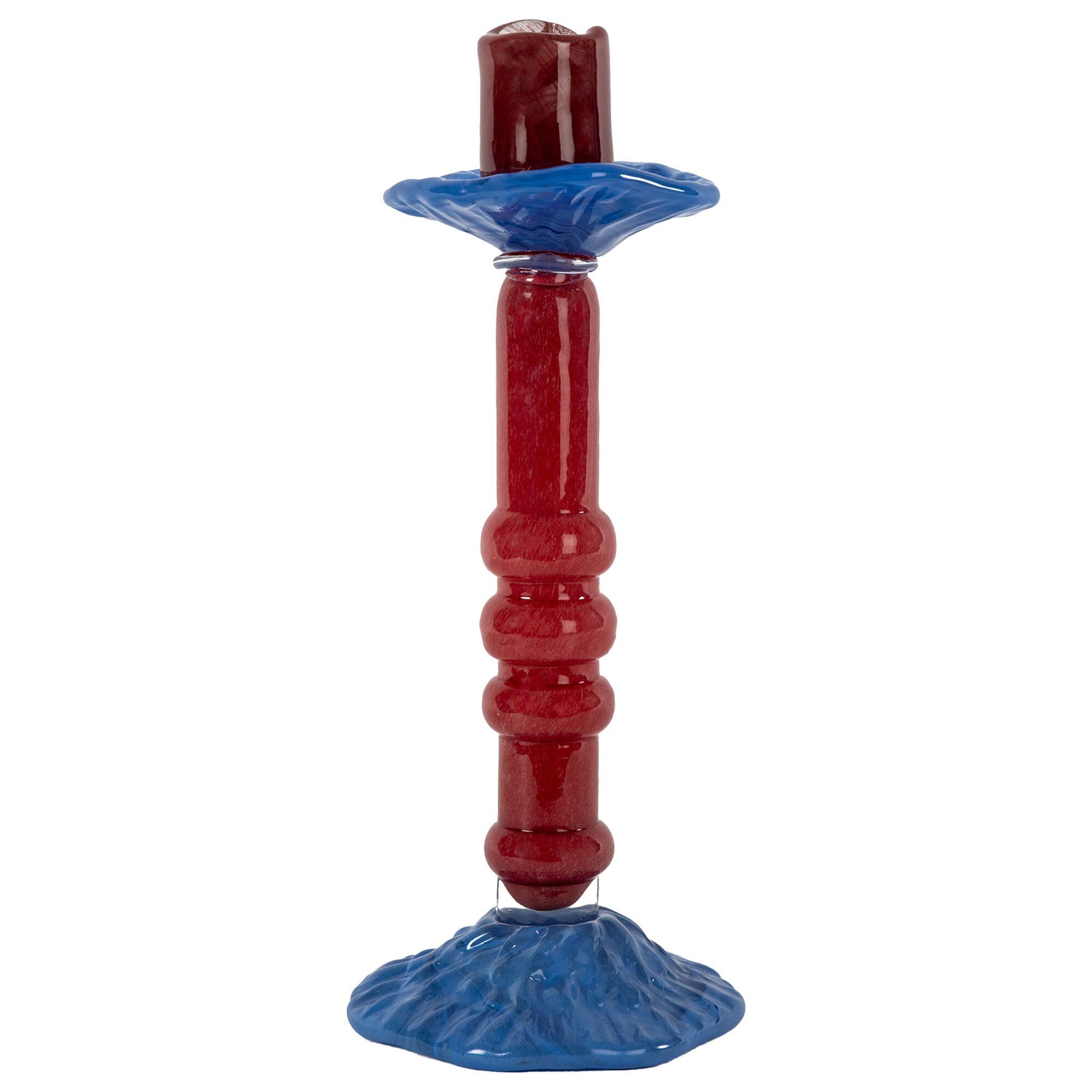 Byon Lara lysestage 32 cm, vinrød