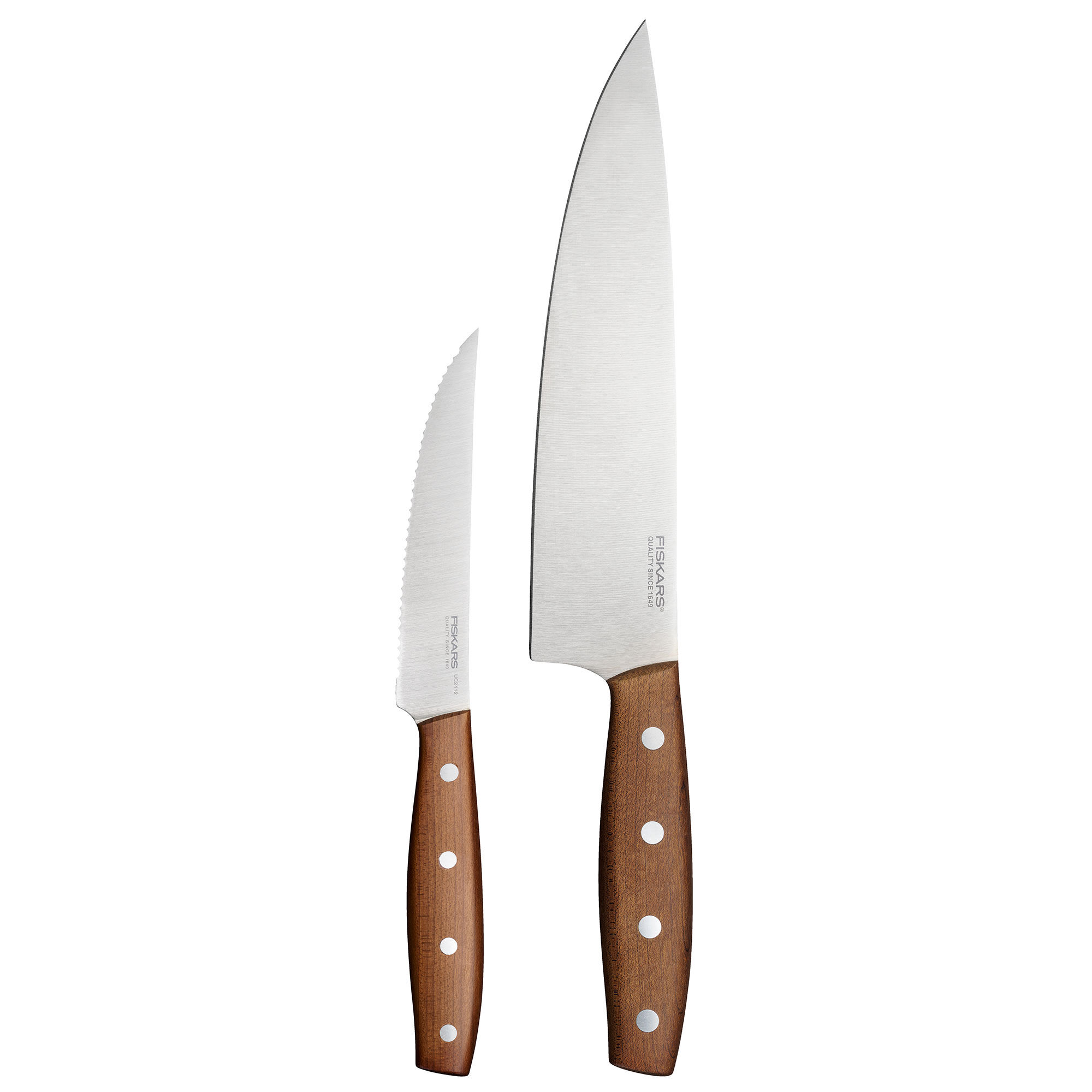 Fiskars Folken knivsæt 2 dele, træ