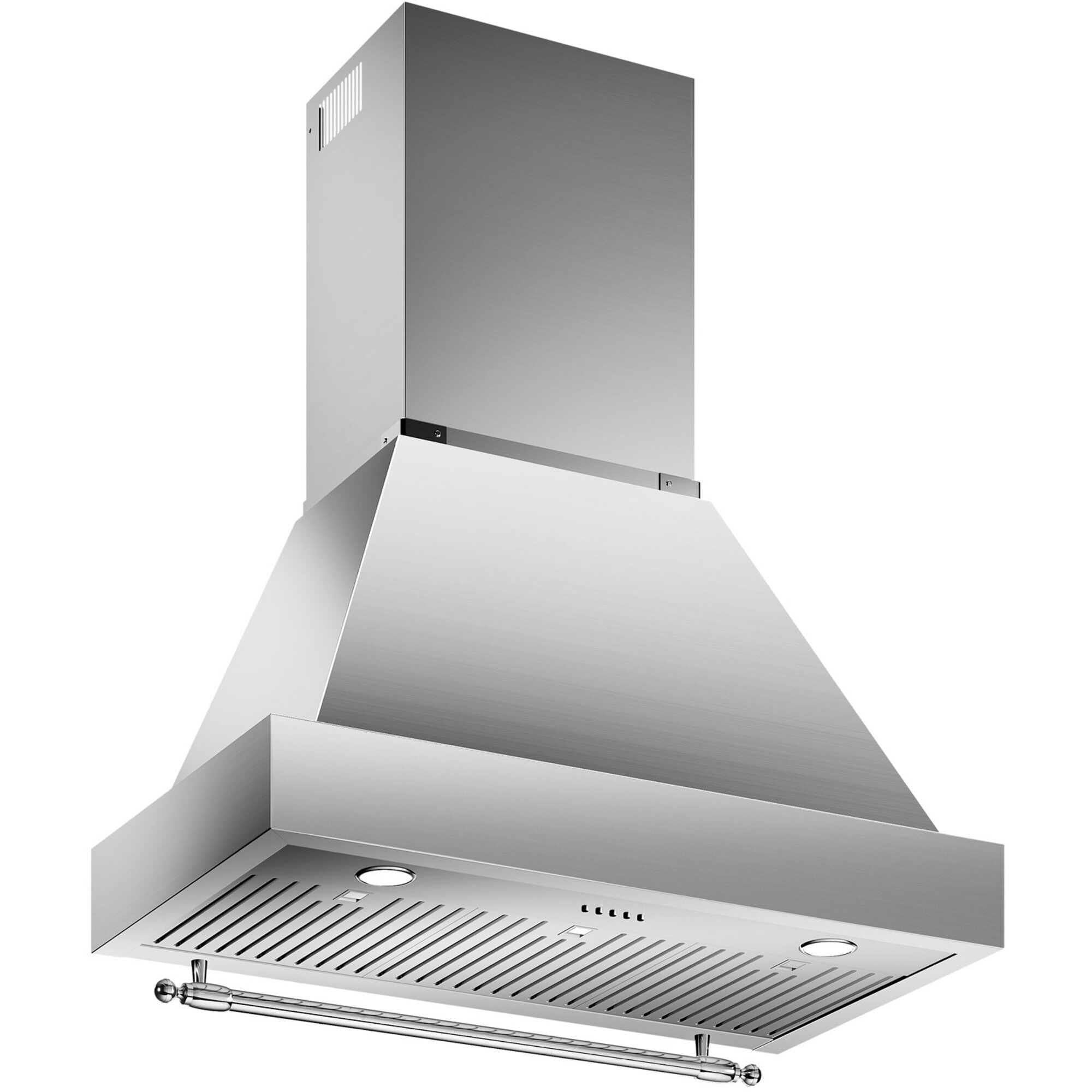 Bertazzoni K90HERTX + KC36HERTX Heritage emhætte, 90 cm, rustfrit stål