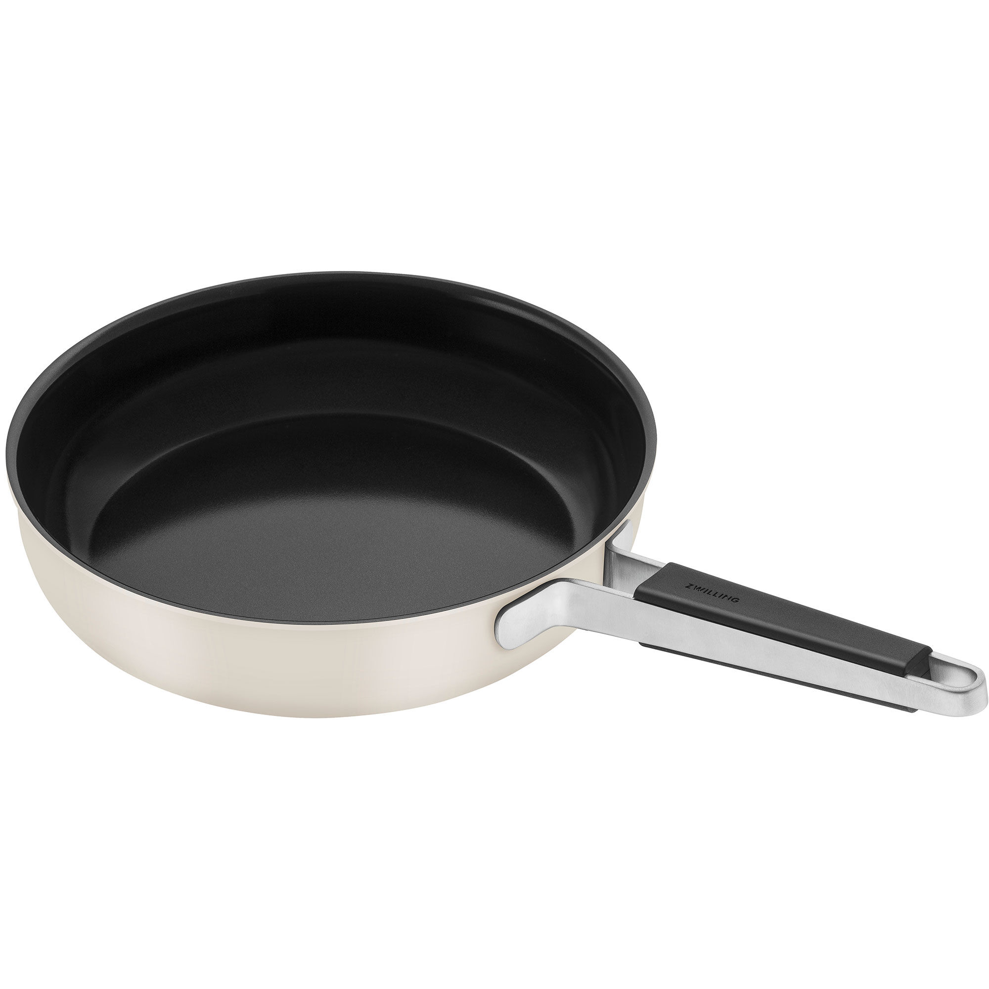 Zwilling Pure stegepande 28 cm, rustfrit stål, elfenbenshvid