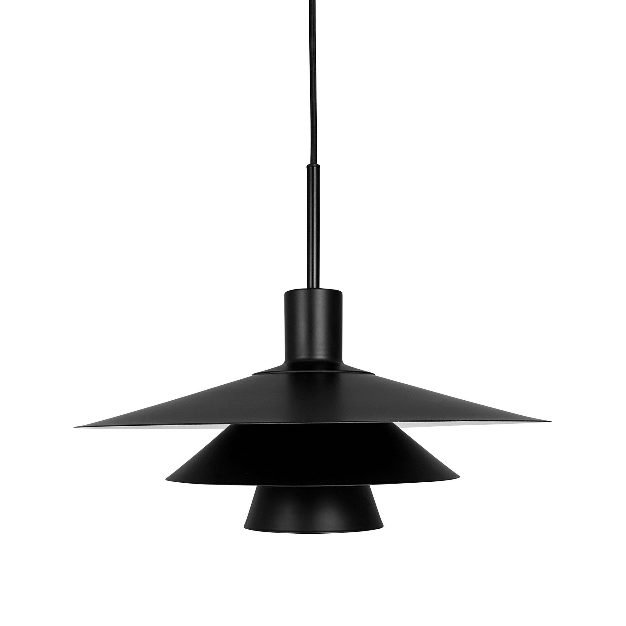 Dyberg larsen Kay pendellampe 40 cm, sort
