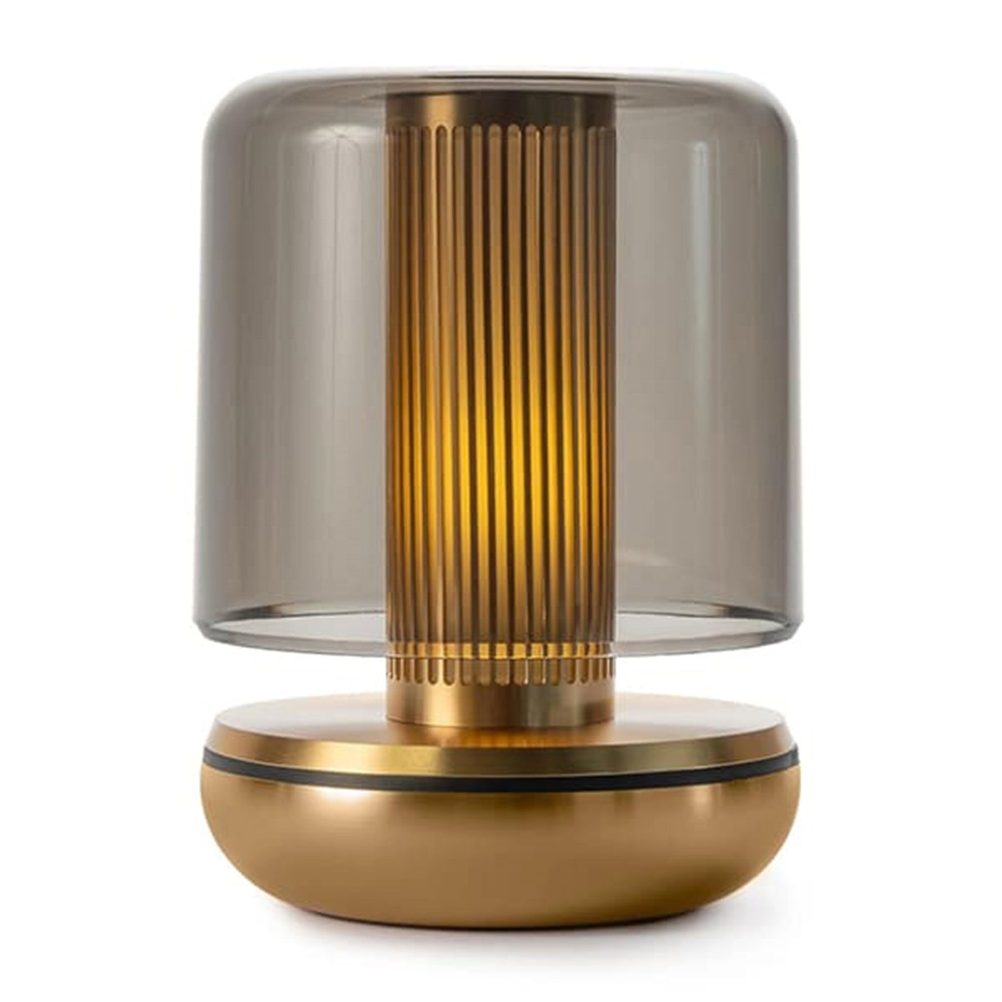 Humble lights Firefly bordlampe, smoked gold