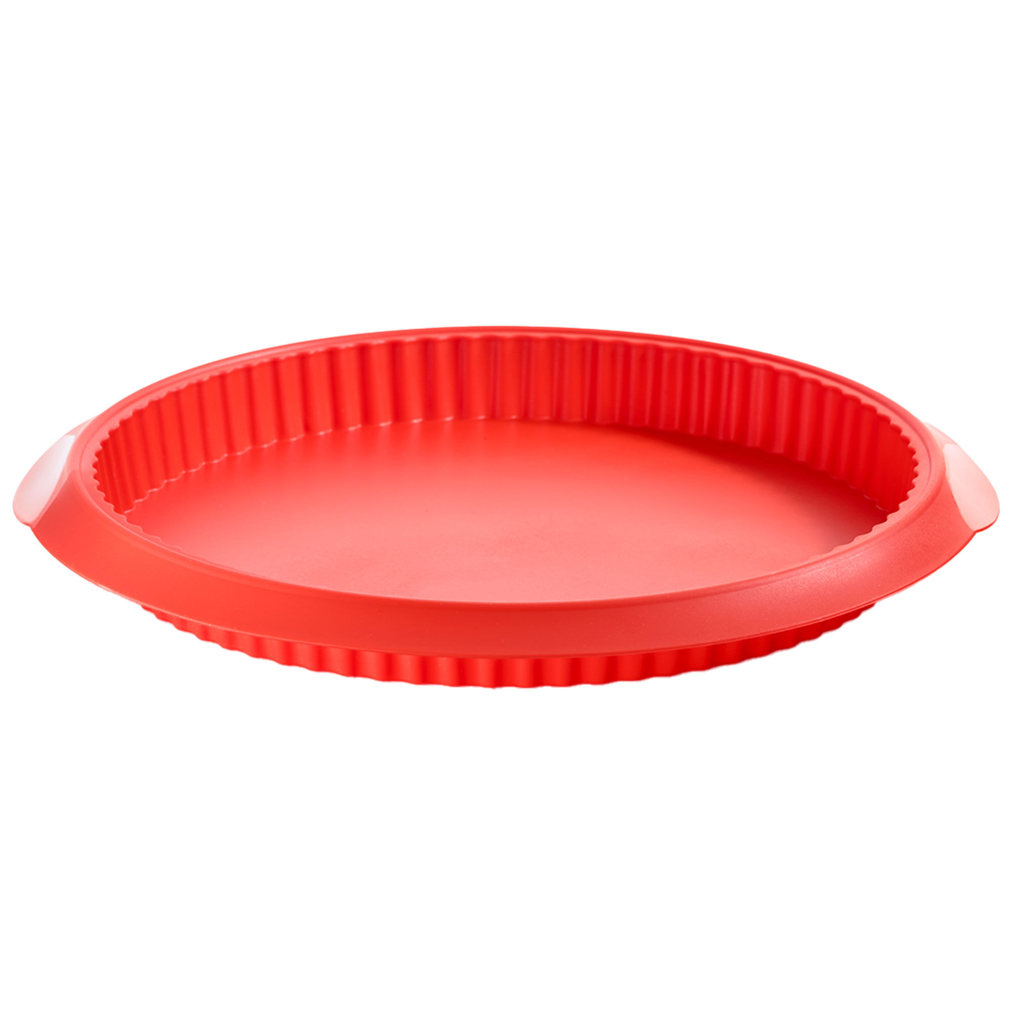 Lékué Quiche-/tærteform i silikone Ø28 cm, rød