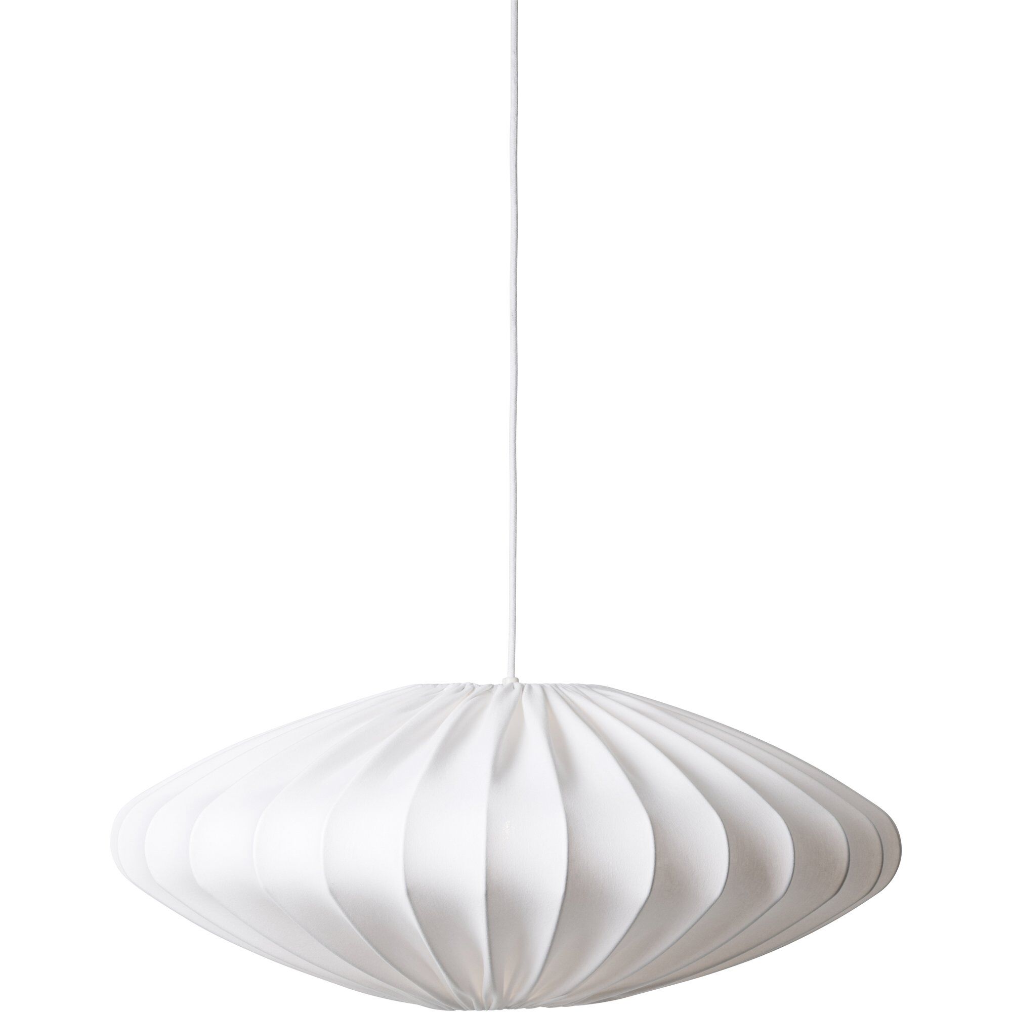 Watt&veke Ellipse loftslampe, 65 cm, hvid