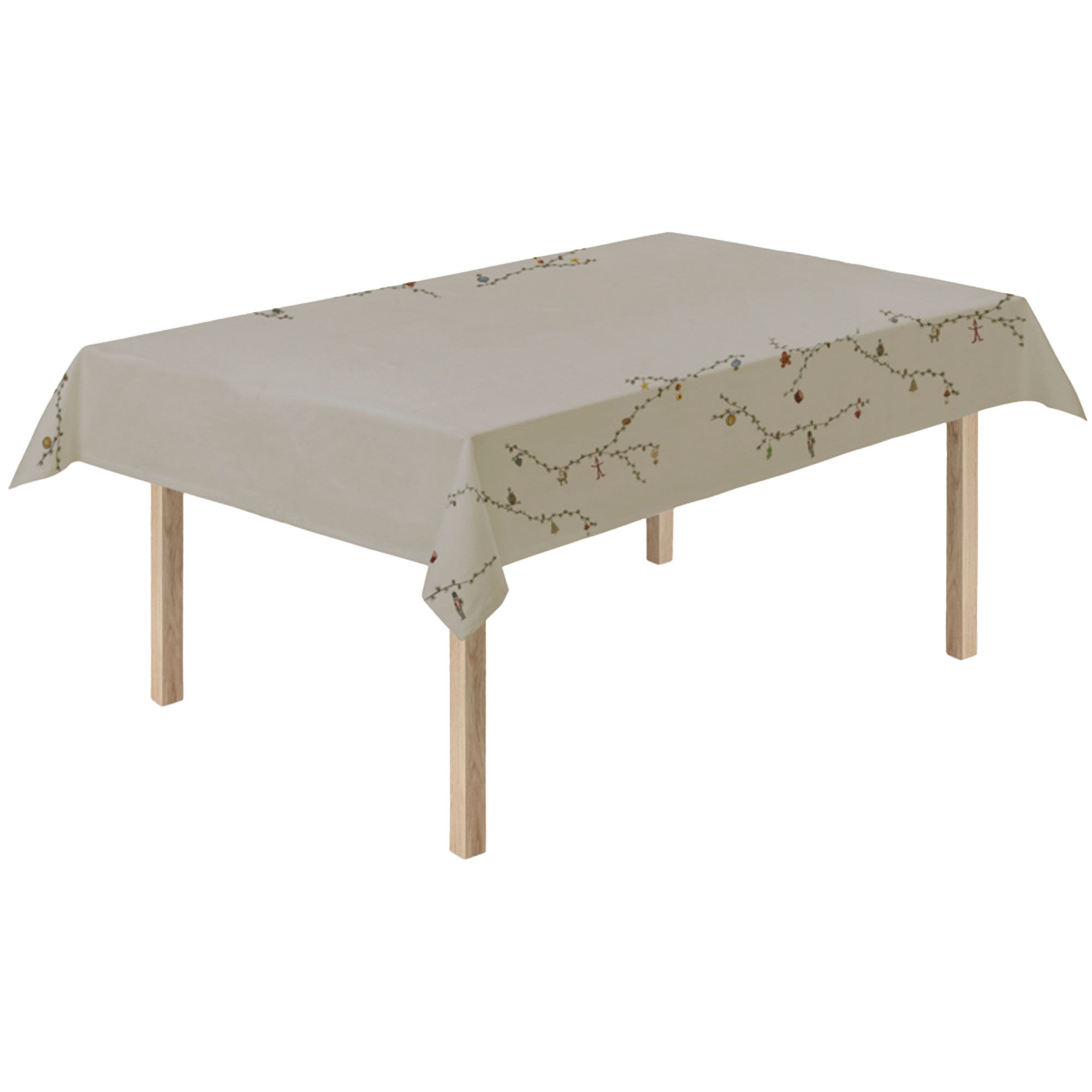 Kähler Hammershøi Christmas Juledug 150x370 cm, sand