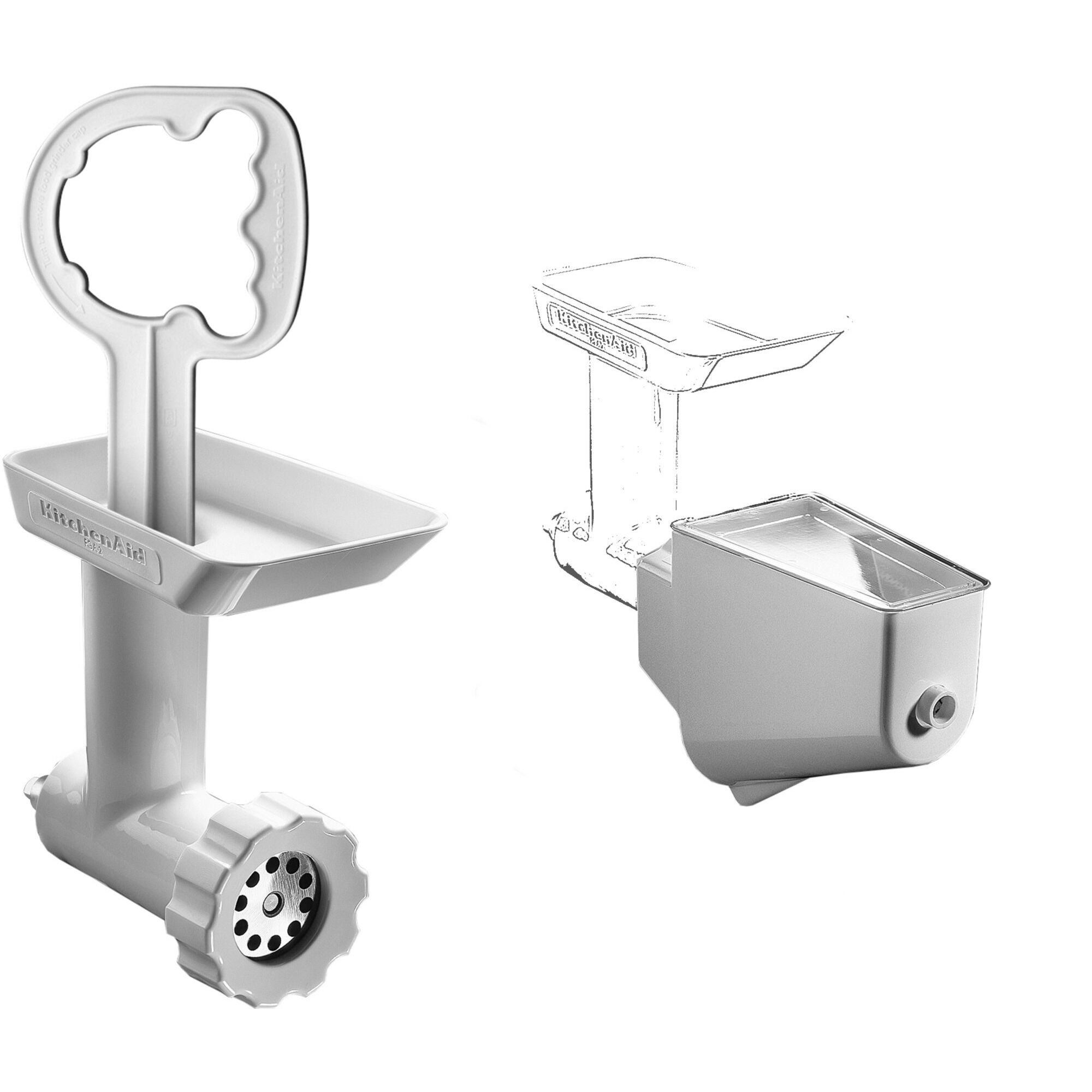 Kitchenaid FVSFGA kødhakker og purépresser
