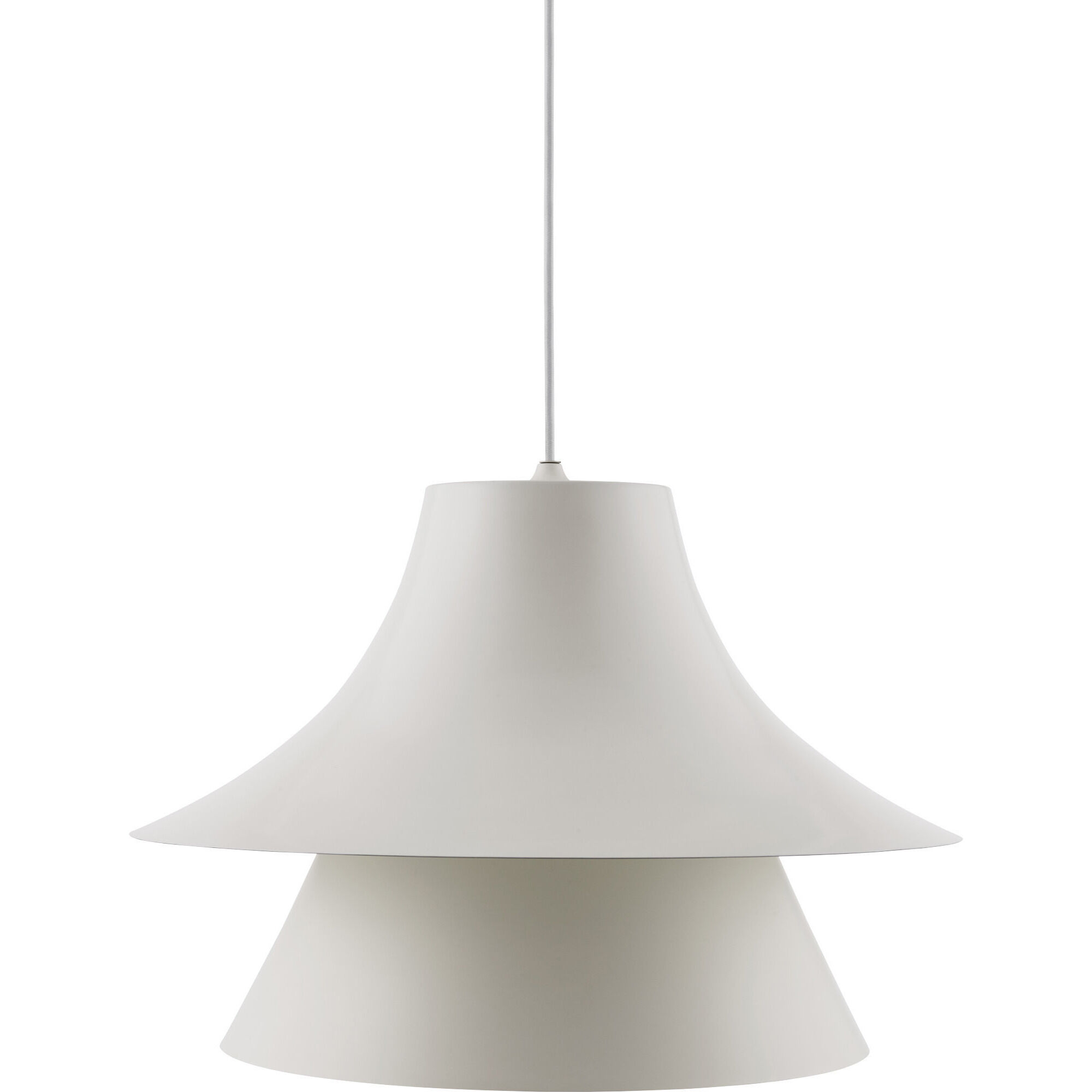 Tivoli Trumpet lampe hvid